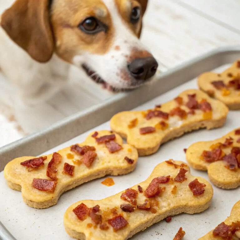 Four Ingredient Bacon Cheese Dog Treats