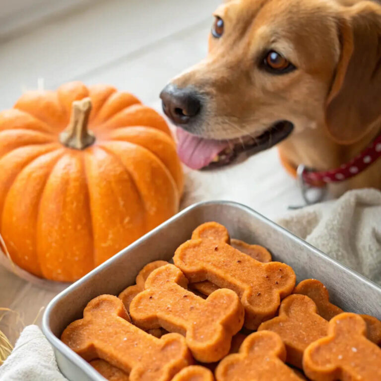 Delicious Frozen Dog Treats with Pumpkin