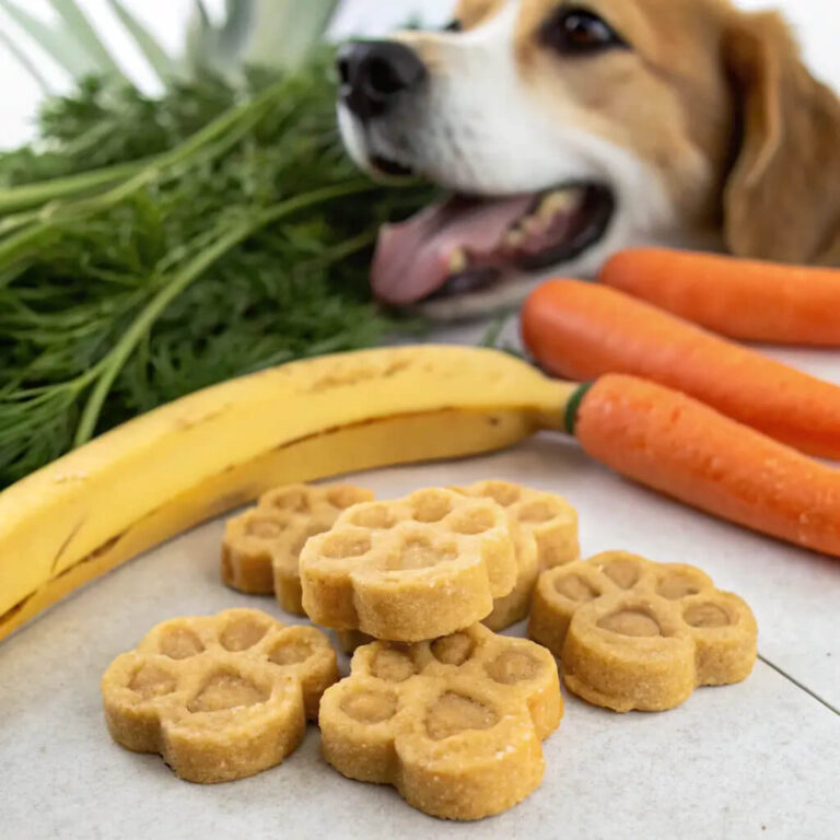 Banana Carrot Dog Treats for a Tasty Combination