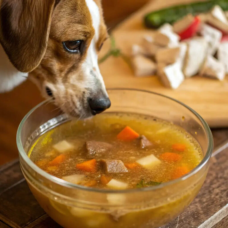 Bone Broth for Dogs Made at Home