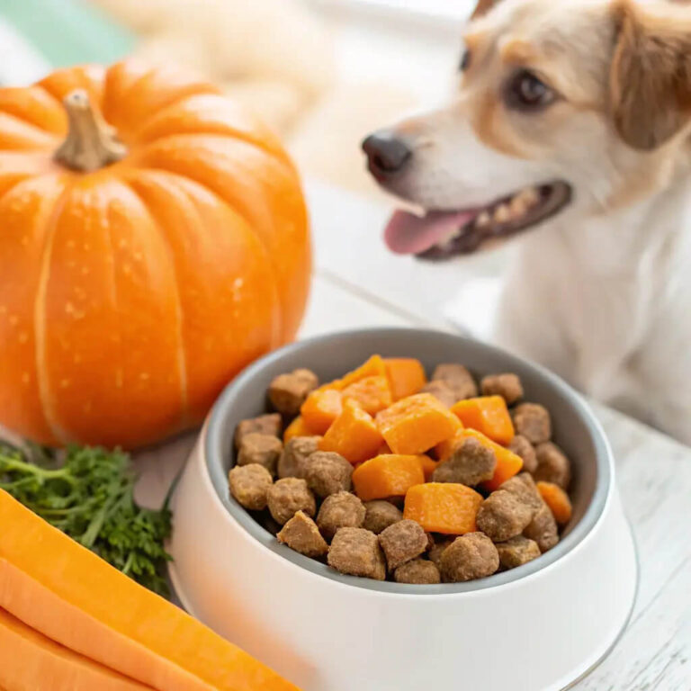 Chicken and Pumpkin Dog Food Recipe