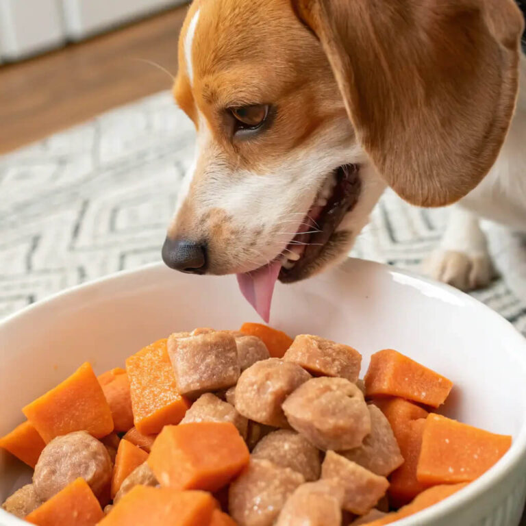 Chicken and Sweet Potato Dog Food Recipe for a Balanced Meal