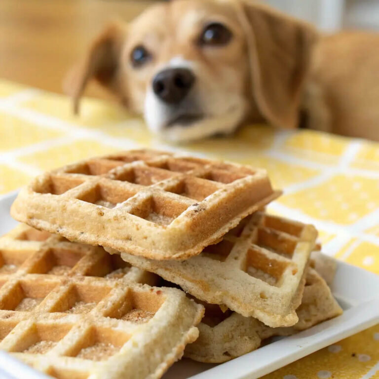 Homemade Dog Waffles for a Fun Breakfast