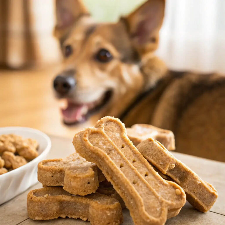 Homemade Peanut Butter Dog Treats That Dogs Love