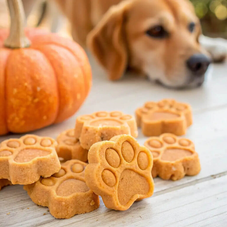 Homemade Pumpkin Applesauce Dog Treats Recipe