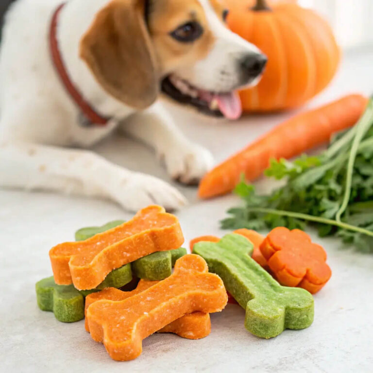 Pumpkin Carrot Dog Treats Recipe to Keep Your Pup Happy