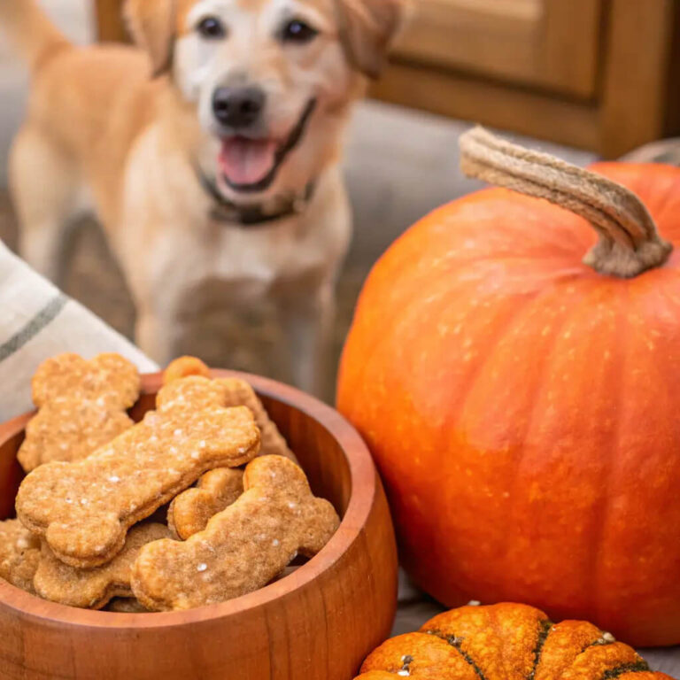 Pumpkin Oat Dog Treats Recipe for Your Dog’s Delight