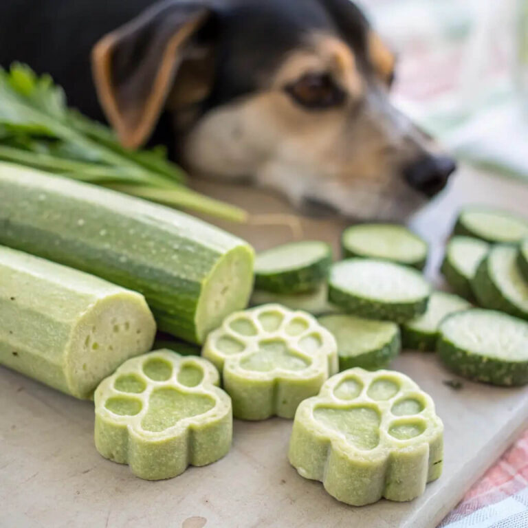 Easy Homemade Zucchini Dog Treats