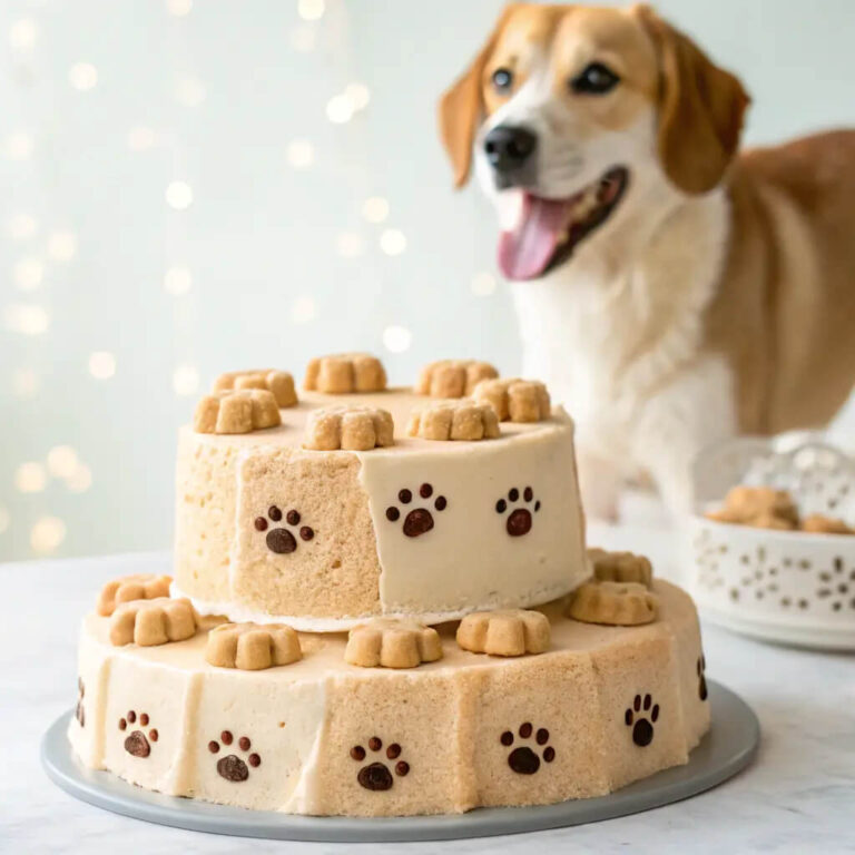 No Bake Dog Cake Recipe for a Quick Treat