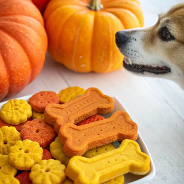 Pumpkin and Banana Dog Treats for a Wholesome Snack