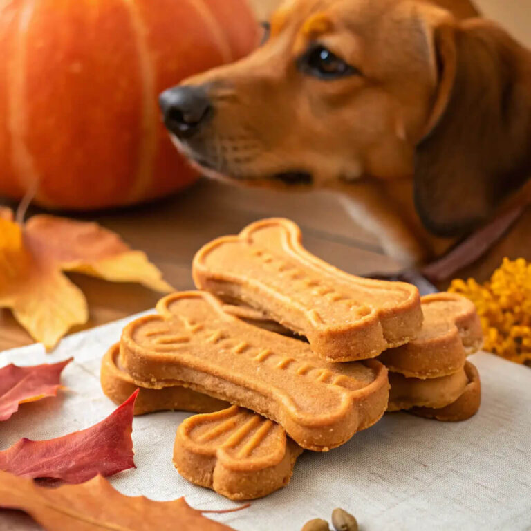 Pumpkin Peanut Butter Dog Treats Recipe